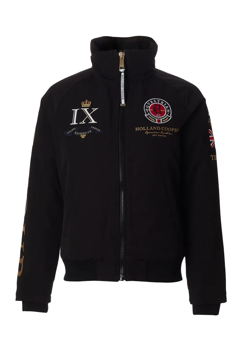 Holland Cooper Team HC Jacket Ladies in Black-3